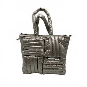 Think Rolyn Silver Nylon Shoulder Bag | Women’s OS Regular